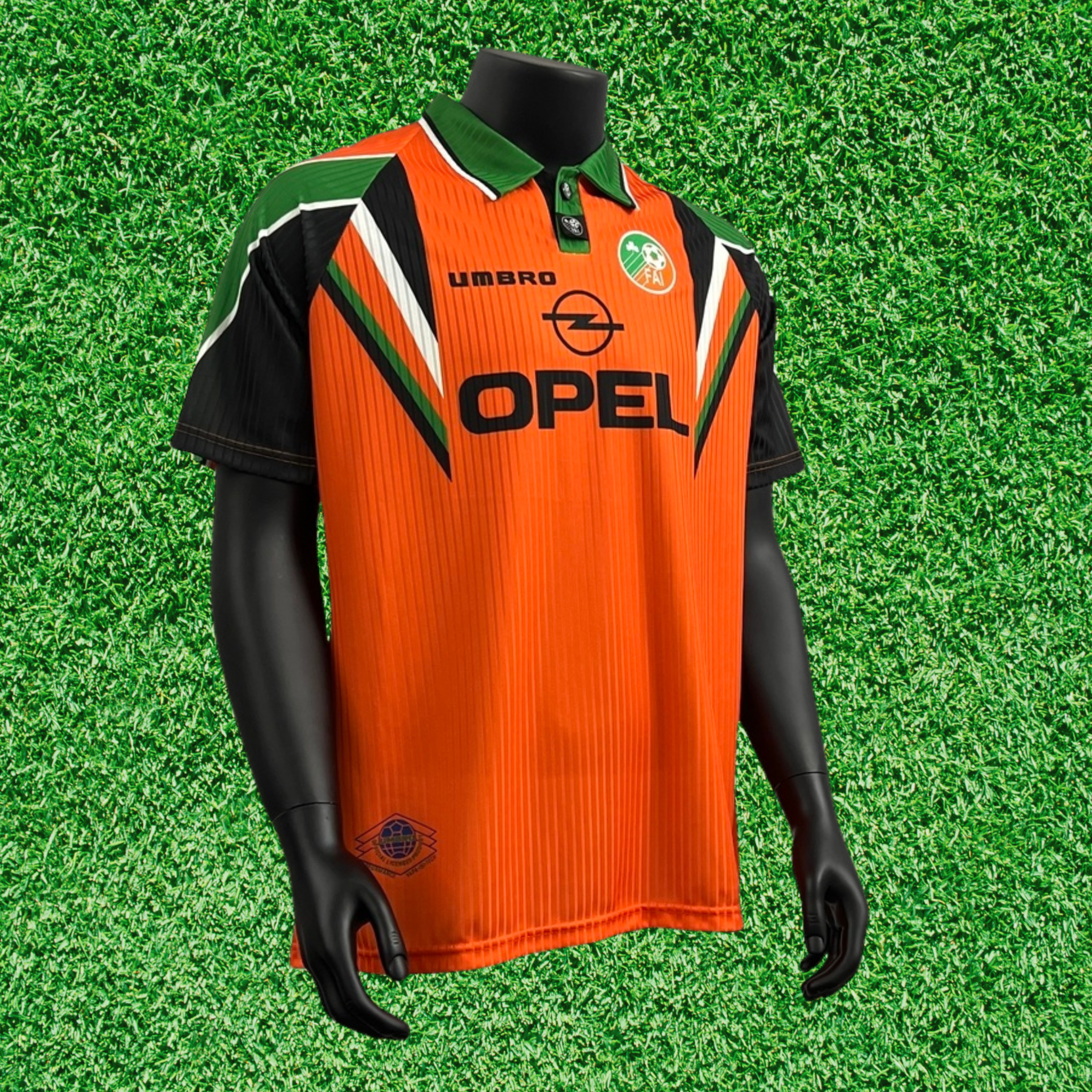 Camisa Irlanda II 1997 Retrô