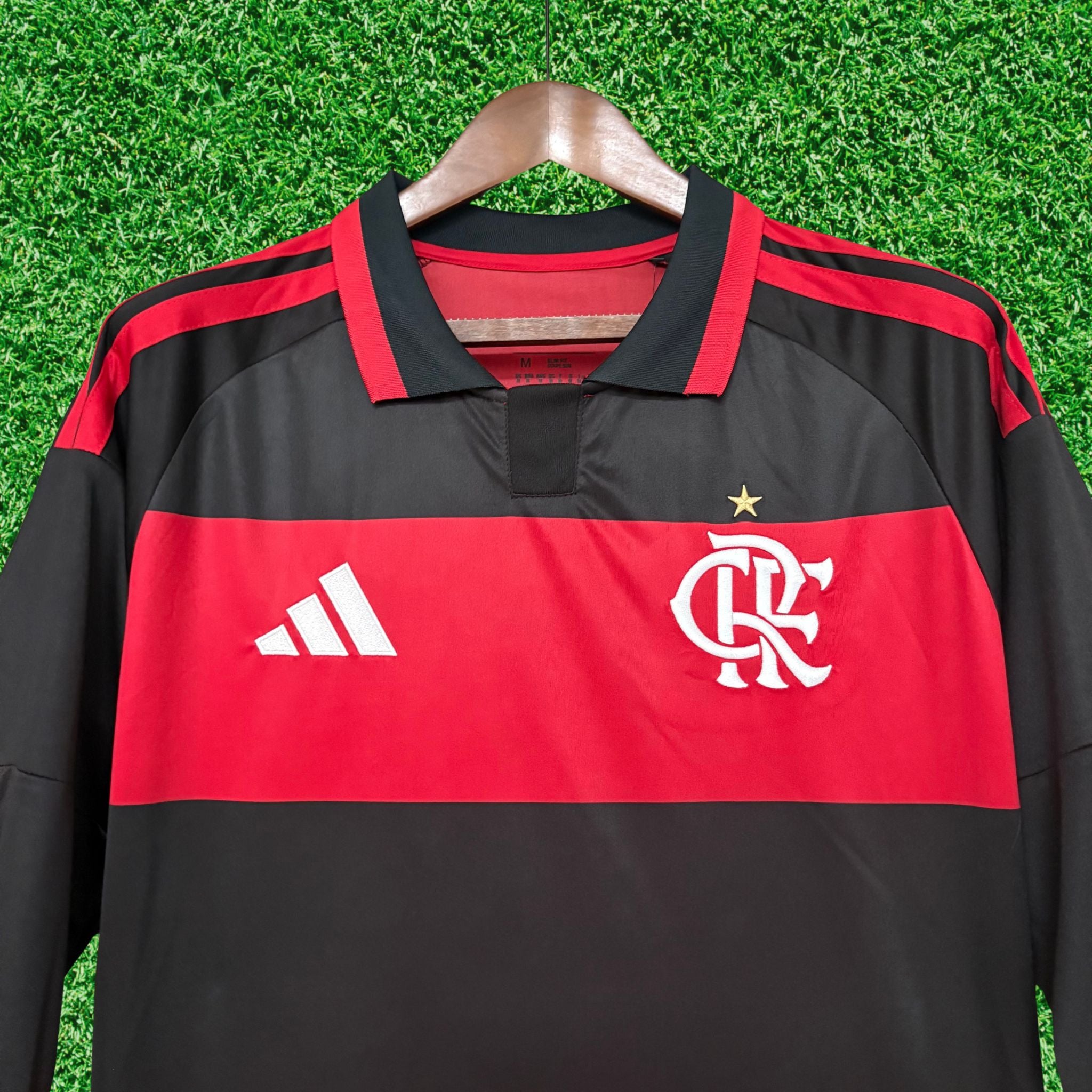 Camisa Flamengo I 26/27 Manga Longa
