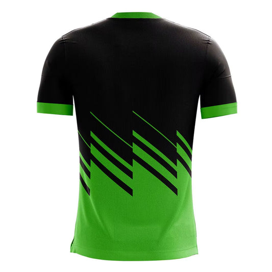 Camisa Futebol Verde e Preta Customizado 25/26