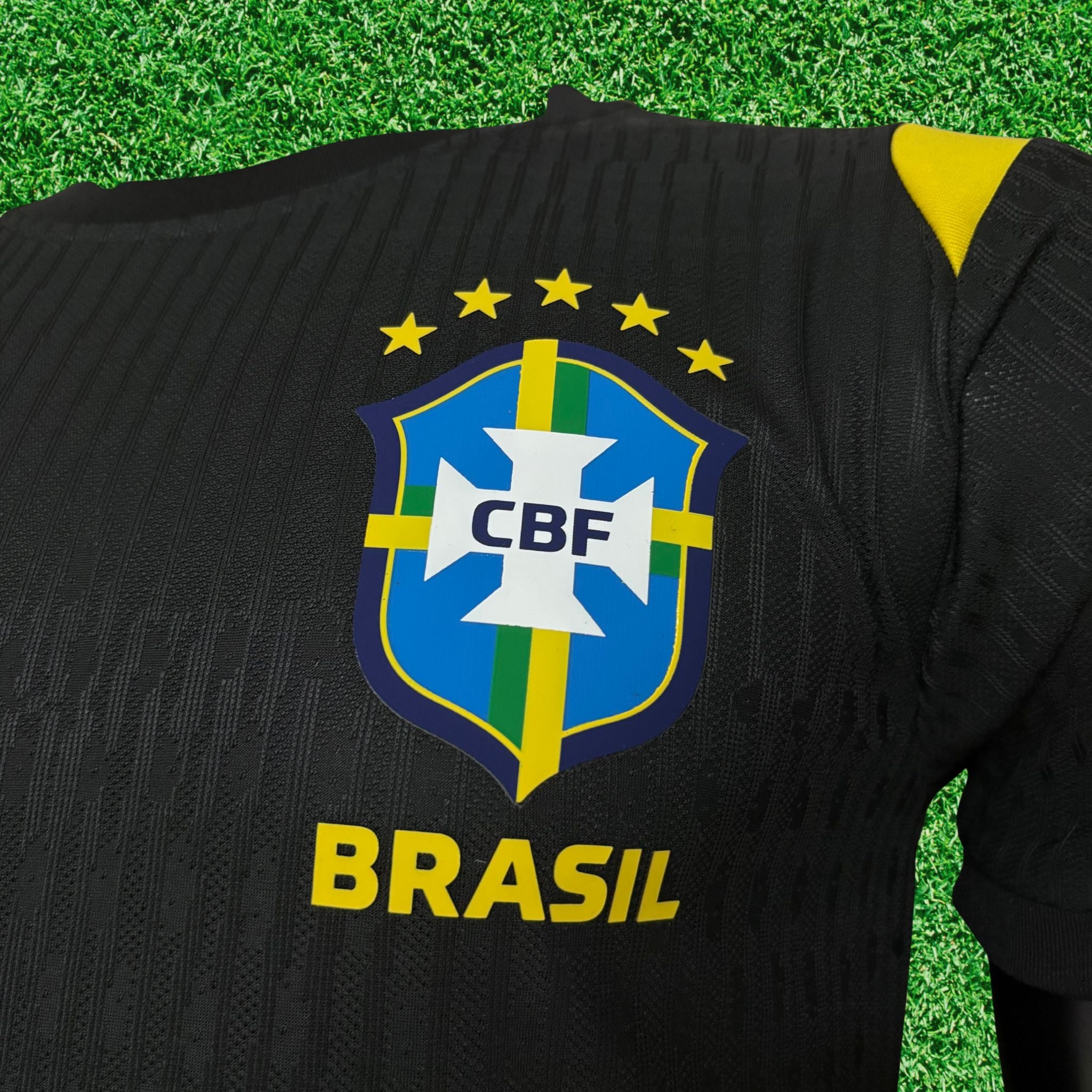 Camisa Brasil Treino Preta 2026 Jogador