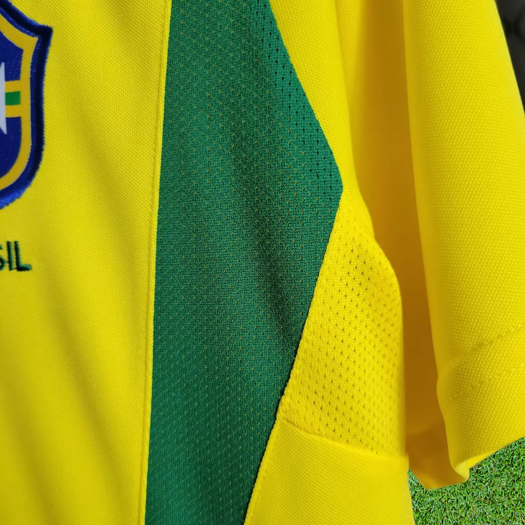 Camisa Brasil I 2002 Retrô
