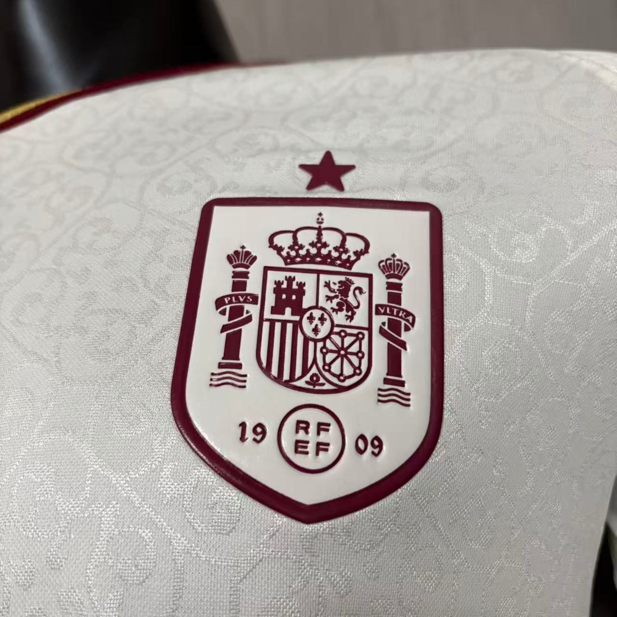 Camisa Espanha II 2026 Jogador Manga Longa